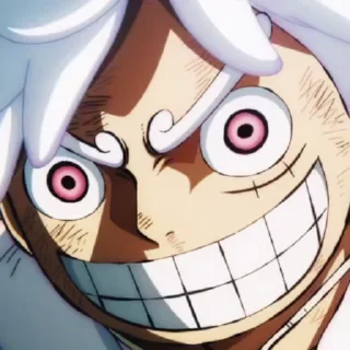 😜 emoji Луффи @one_piece_stiker777 ➡️ @Ctikerubot Telegram sticker 14 of 50