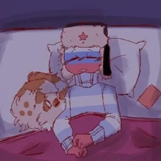 😴 emoji countryhumans russia stickers Telegram sticker 14 of 56