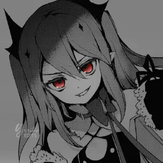 ❤️ emoji Seraph of the End ➡️ @Ctikerubot Telegram sticker 22 of 112