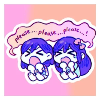 🥺 emoji 💡 Омори 💡 Telegram sticker 7 of 60