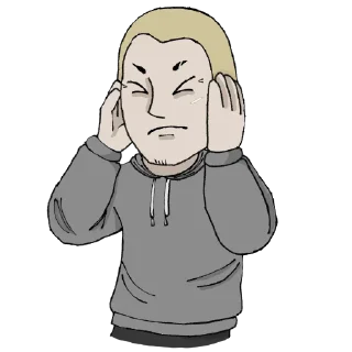 🙉 emoji Reinhard T. Winter @TgEmodziBot Telegram sticker 4 of 19