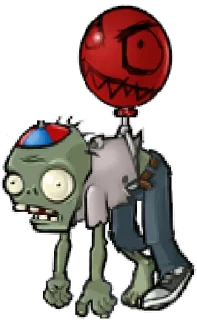 😎 emoji Zombies pvz pack Telegram sticker 19 of 22