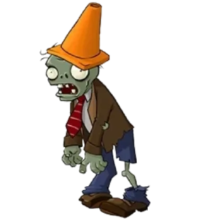 Sticker from PvZ 1 zombies