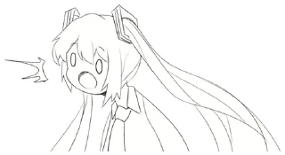 😱 emoji Hatsune Miku by @LawKraft Telegram sticker 12 of 35