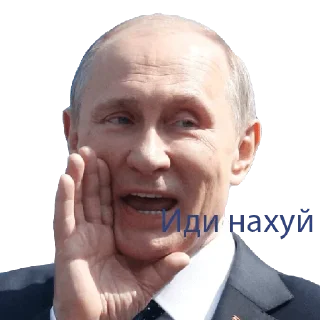 🖕 emoji putin Telegram sticker 8 of 9