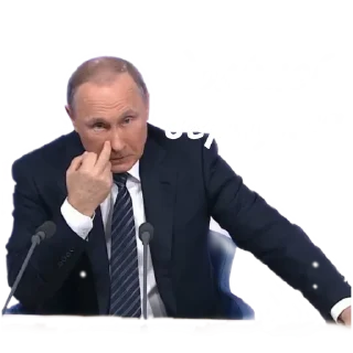 🙄 emoji Putin Telegram sticker 7 of 13
