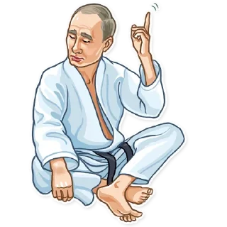 😦 emoji Putin Telegram sticker 15 of 24