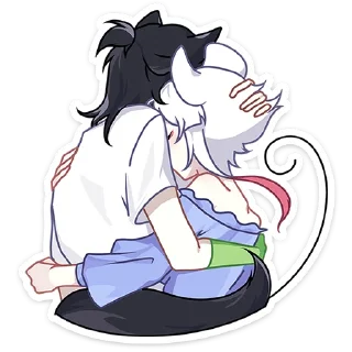 🤗 emoji Мауси и Рен на каникулах @TgSticker Telegram sticker 23 of 49