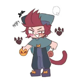 😜 emoji Сегодня на Честера Telegram sticker 23 of 118