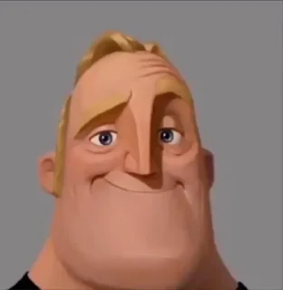 Sticker from mr incredible uncanny