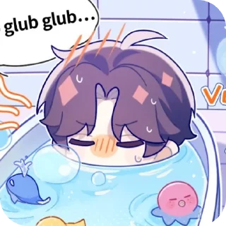 🐡 emoji 🐡 @fehshi @fStikBot Telegram sticker 11 of 36