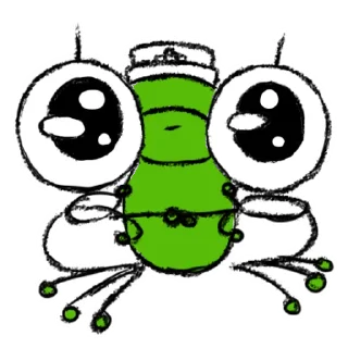 🥺 emoji Hydrogen Frog -> @HydrogenFrog Telegram sticker 13 of 39