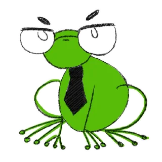 😡 emoji Hydrogen Frog -> @HydrogenFrog Telegram sticker 12 of 39