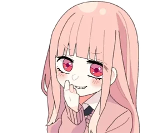 ❤️ emoji Парные-кун @anime_stickerr Telegram sticker 13 of 16