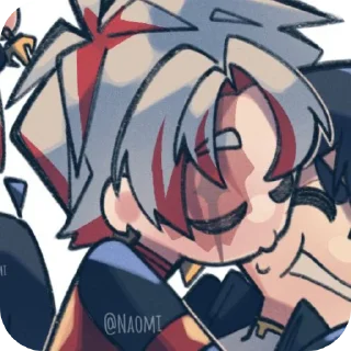 📖 emoji Скар и Ровер от @Kll1ON @Ctikerubot Telegram sticker 5 of 46