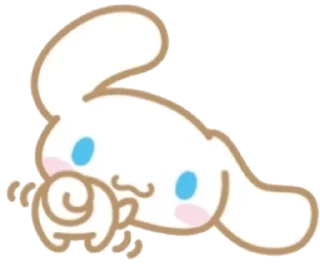 🍪 emoji cinnam0roll by: @waifustiks Telegram sticker 15 of 50