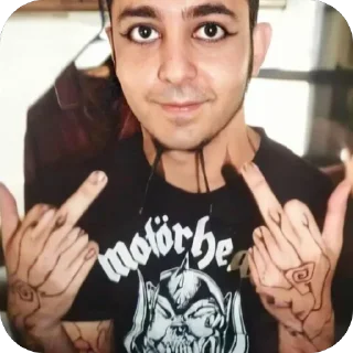🖕 emoji F*ck the system 🖕 ➡️ @Ctikerubot Telegram sticker 11 of 26