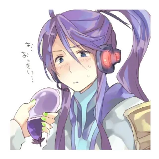 🍆 emoji Больше стиков тут: @stikery4 Telegram sticker 8 of 82