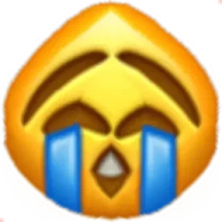 😭 emoji Больше стиков тут: @stikery4 Telegram sticker 6 of 120