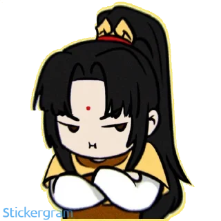 😠 emoji Китайщина Telegram sticker 18 of 71