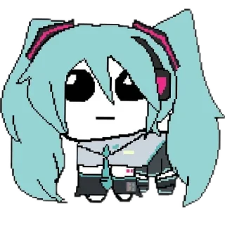 🥳 emoji My Miku🩵🤍 Y Telegram sticker 6 of 48