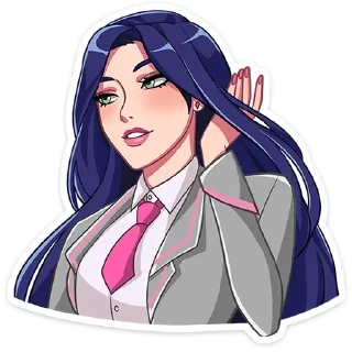 ☺ emoji Кира от @TgSticker Telegram sticker 1 of 49