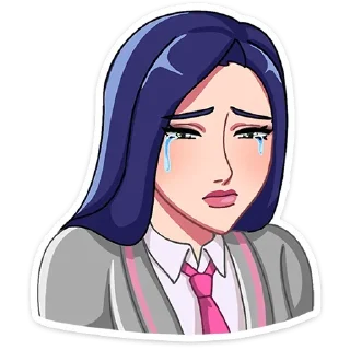 😭 emoji Кира от @TgSticker Telegram sticker 11 of 49