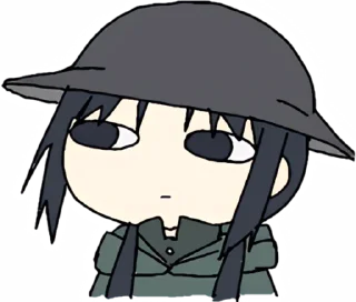 🤨 emoji Остання подорож дівчат | @nemui_stickers Telegram sticker 7 of 40