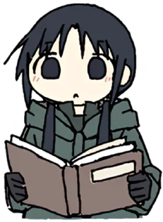 📕 emoji Остання подорож дівчат | @nemui_stickers Telegram sticker 24 of 40