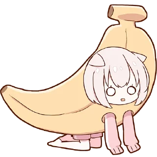 😳 emoji Ленивая Мининэко @Nyasticks Telegram sticker 19 of 41