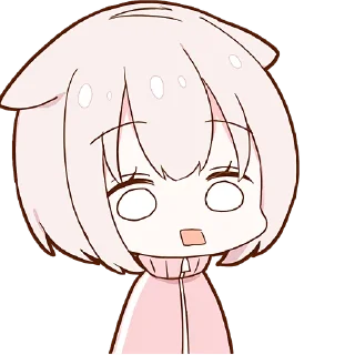 😰 emoji Ленивая Мининэко @Nyasticks Telegram sticker 13 of 41