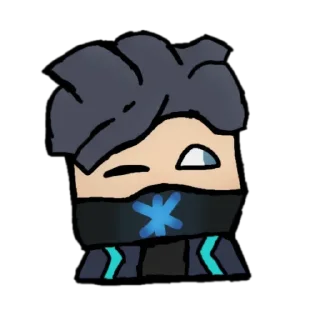 😉 emoji PIN Blockman go | @xKris_STK Telegram sticker 19 of 41