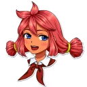 😄 emoji EverlastingSummer Telegram sticker 9 of 19