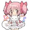 🩰 emoji Kaname Madoka 🩰 @MadokaMagicaDailyConfession Telegram sticker 14 of 200