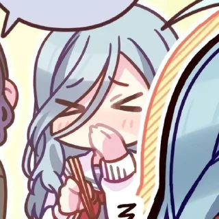 😝 emoji Шизуку ➡️ @Ctikerubot Telegram sticker 6 of 35