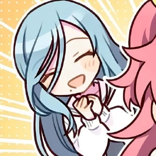 😄 emoji Шизуку ➡️ @Ctikerubot Telegram sticker 20 of 35