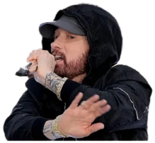 🎤 emoji EMINEM SUPER BOWL Telegram sticker 19 of 107