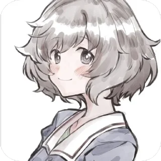 Sticker from Yukari Akiyama