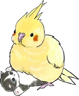 🦜 emoji Больше стиков тут: @stikery4 Telegram sticker 18 of 120