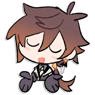👐 emoji Tartali [Genshin impact] by raintides @keiriststicks Telegram sticker 1 of 23