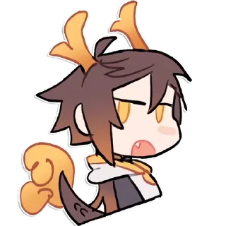 😠 emoji Tartali [Genshin impact] by raintides @keiriststicks Telegram sticker 7 of 23