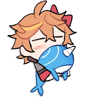 🤗 emoji Tartali [Genshin impact] by raintides @keiriststicks Telegram sticker 21 of 23