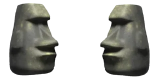 🗿 emoji Moai Telegram sticker 10 of 33