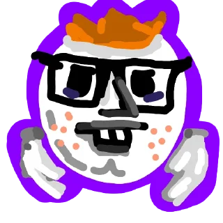 🤓 emoji Мультяшная группа для тферов и мгешников Telegram sticker 7 of 50