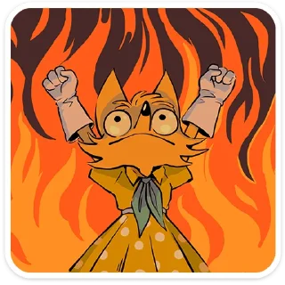 👿 emoji Амели без текста @TgSticker Telegram sticker 14 of 49