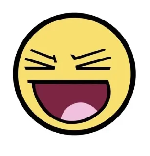 😆 emoji SUPER MEGA EMOJI Telegram sticker 9 of 120