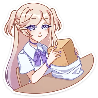 😋 emoji Филомена @Nyasticks Telegram sticker 5 of 49