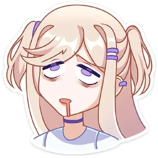 🤤 emoji Филомена @Nyasticks Telegram sticker 15 of 49