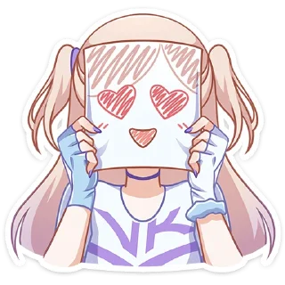 😍 emoji Филомена @Nyasticks Telegram sticker 16 of 49