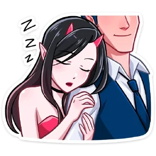 😴 emoji Стикеры @stikerk877 Telegram sticker 5 of 48
